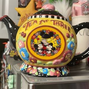 Disney Mary Engelbreit Tea for 3 Teapot..